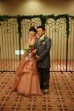 10月25日　落石君がリーガロイヤルホテルにて，結婚式を挙げました。