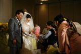 10月25日　落石君がリーガロイヤルホテルにて，結婚式を挙げました。