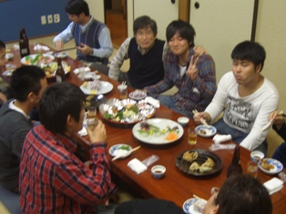 11月13日　田川研と交流会を開きました。