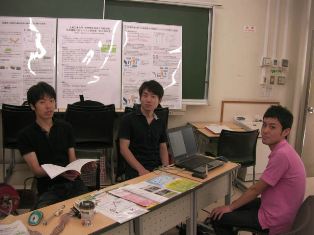 7月19～20日　飯塚キャンパスで開催されたオープンキャンパスに参加しました。