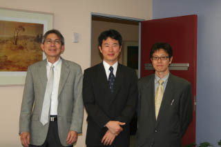 2月19日　花本教授ととともに，University of Technology SydneyのNguyen教授を表敬訪問しました。
