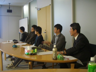 11月18日　上見研（大分大学）と研究交流会を行いました。