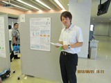 8月20日　ポハン工科大学（韓国）とのジョイントセミナーが開催され，研究室見学やポスター発表（藤本，滝川）を行いました。