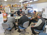 12月4日　北九州市光貞市民センター「男塾」の皆様が見学にお越しになりました。