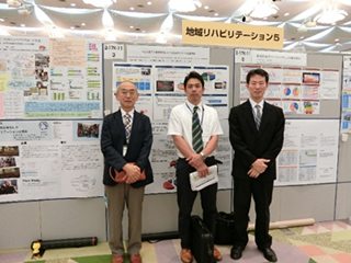 6月10日　京都で開催された第53回日本リハビリテーション医学会学術集会にて発表しました（大西）．