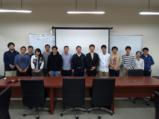 2018年10月29日～11月2日　台湾2大学において，講義や表敬訪問を行いました．