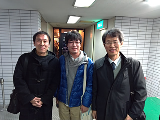 2018年12月21日　UCLの鈴木先生が，研究室見学にお越しになりました．
