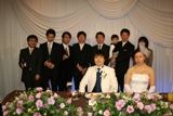 11月23日　一期生の和田康宏君が結婚しました。