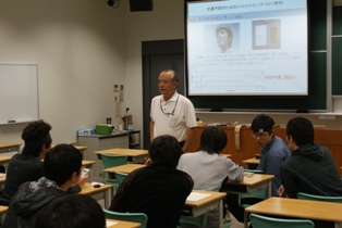 10月26日　長崎大学・石松隆和教授に特別講義を行っていただきました。