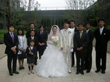 5月7日　杉村行信君が結婚式を挙げました。