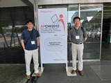 8月29日　The 10th Asia Pacific Conference on Computer Human Interaction (APCHI 2012，Matsue)にて発表しました（和田）。